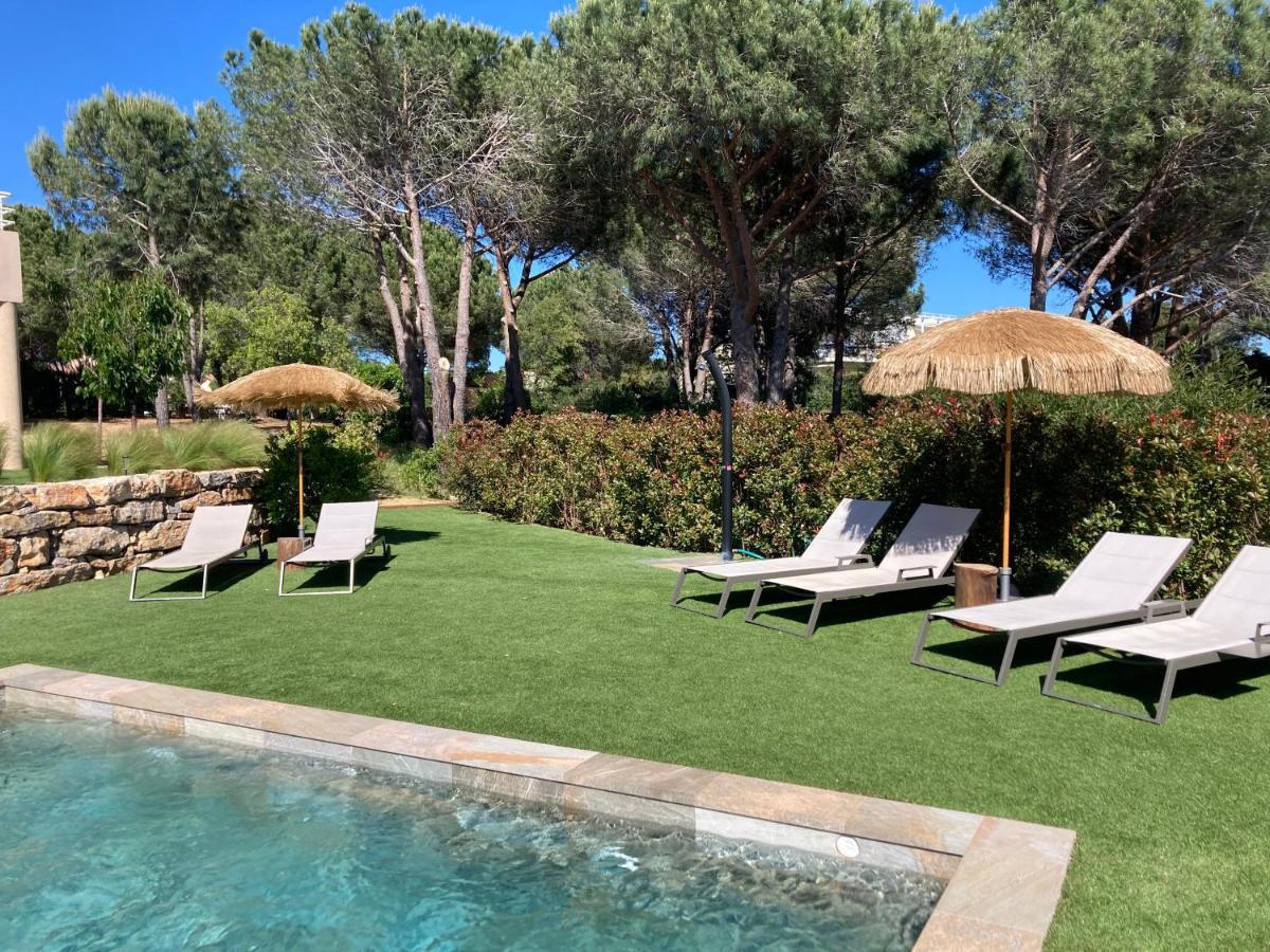 Ferienwohnung La Bastide du Soleil Sainte-Maxime Exterior foto